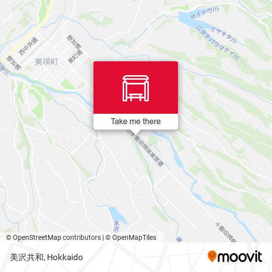美沢共和 map