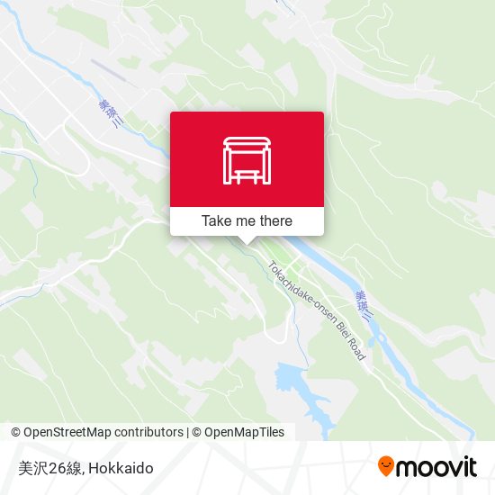 美沢26線 map