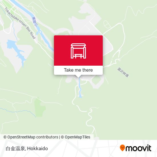 白金温泉 map