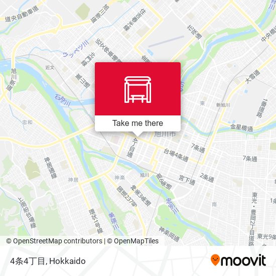 4条4丁目 map