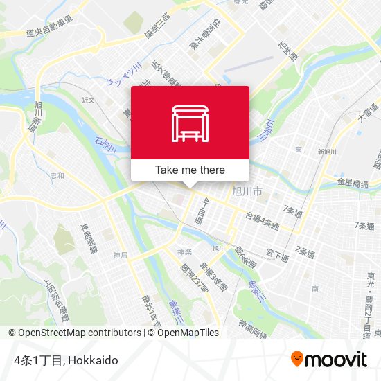 4条1丁目 map