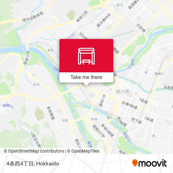 4条西4丁目 map