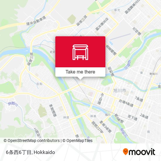 6条西6丁目 map