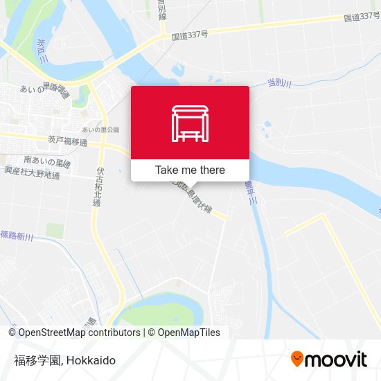 福移学園 map