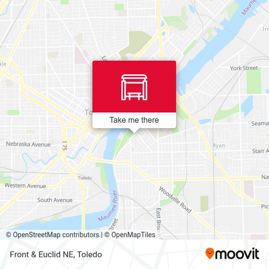Mapa de Front & Euclid NE