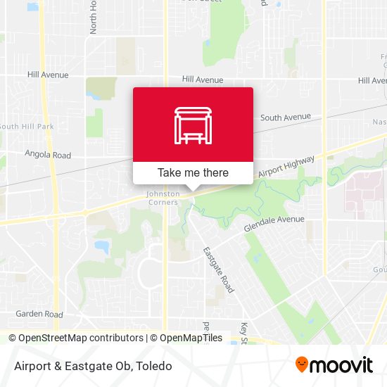 Airport & Eastgate Ob map