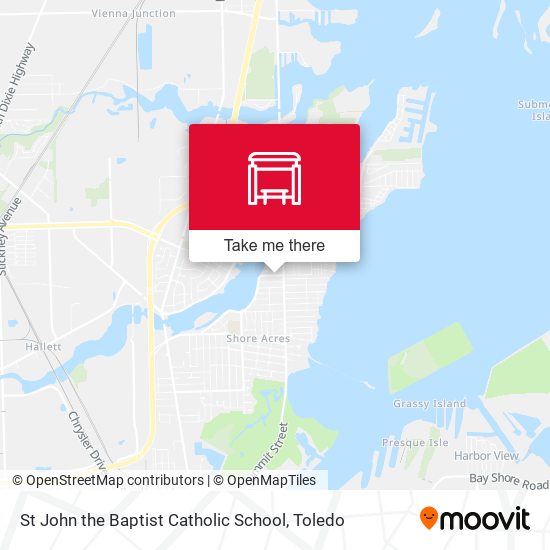 Mapa de St John the Baptist Catholic School