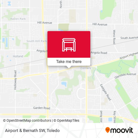 Mapa de Airport & Bernath SW