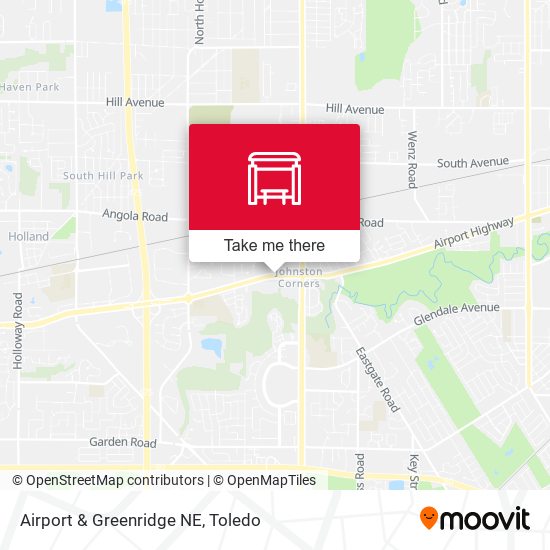 Airport & Greenridge NE map