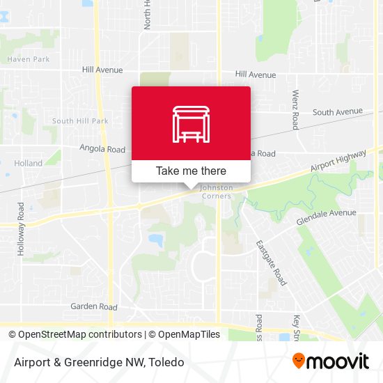 Airport & Greenridge NW map