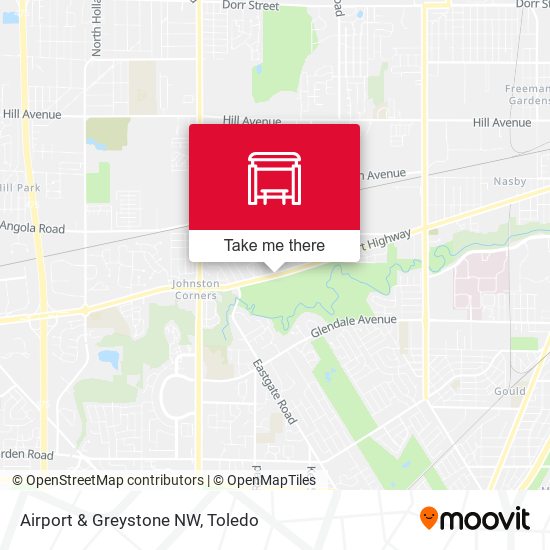 Mapa de Airport & Greystone NW