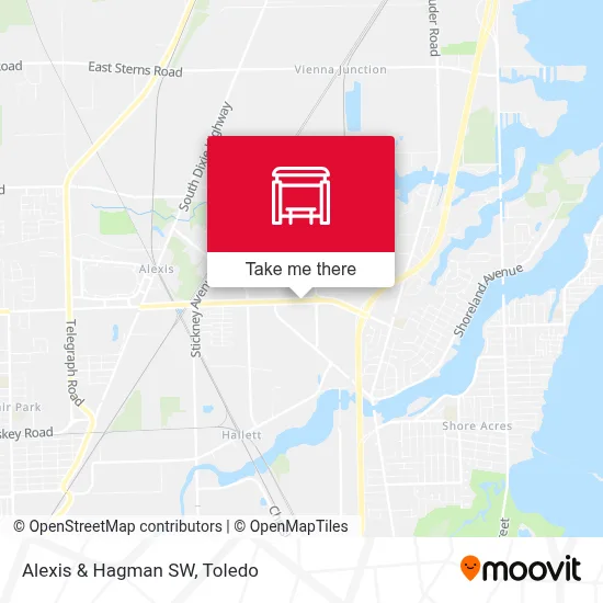 Alexis & Hagman SW map