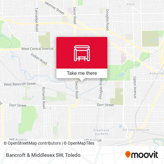 Mapa de Bancroft & Middlesex SW
