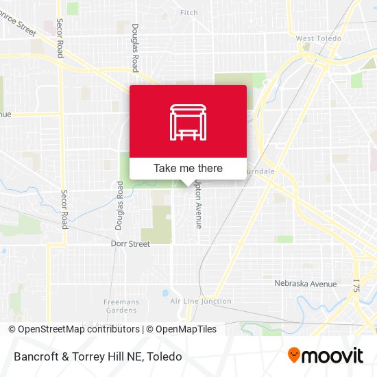 Mapa de Bancroft & Torrey Hill NE