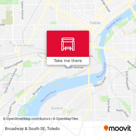 Mapa de Broadway & South SE