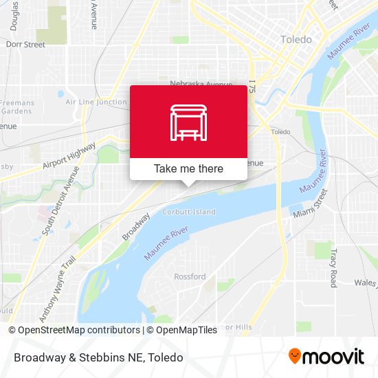 Mapa de Broadway & Stebbins NE