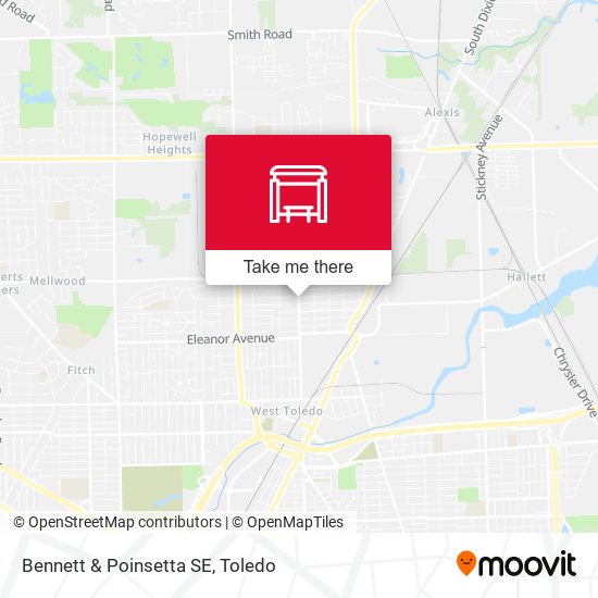 Mapa de Bennett & Poinsetta SE