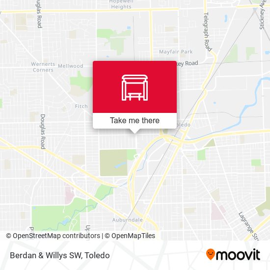 Berdan & Willys SW map