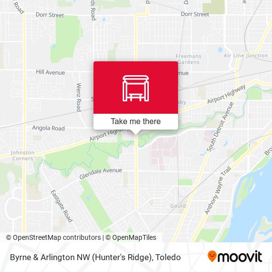Mapa de Byrne & Arlington NW (Hunter's Ridge)