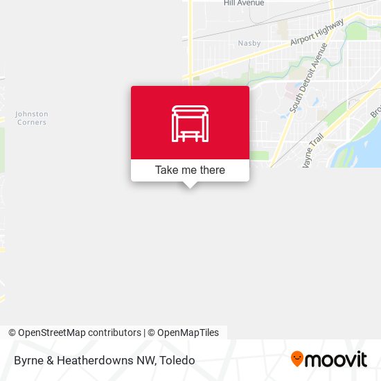 Mapa de Byrne & Heatherdowns NW