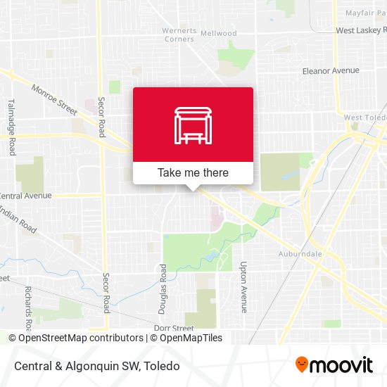Mapa de Central & Algonquin SW