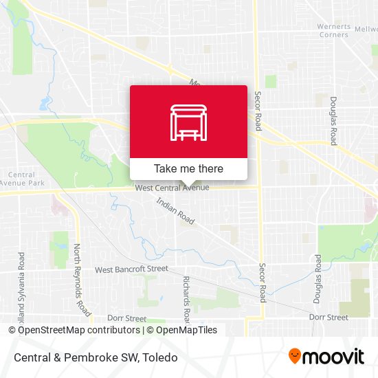 Mapa de Central & Pembroke SW