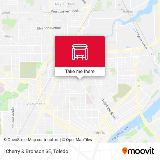 Mapa de Cherry & Bronson SE
