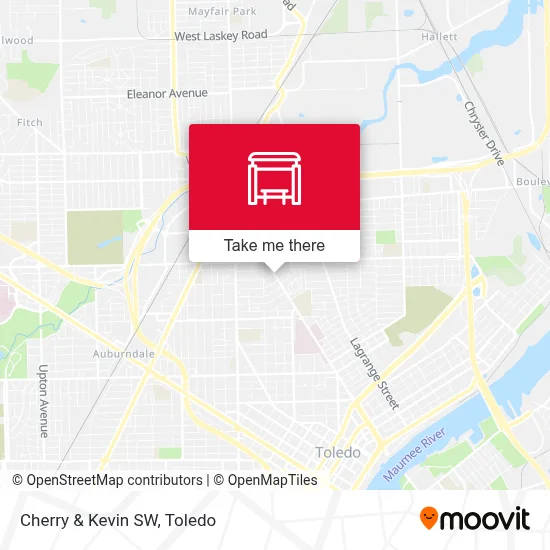 Cherry & Kevin SW map