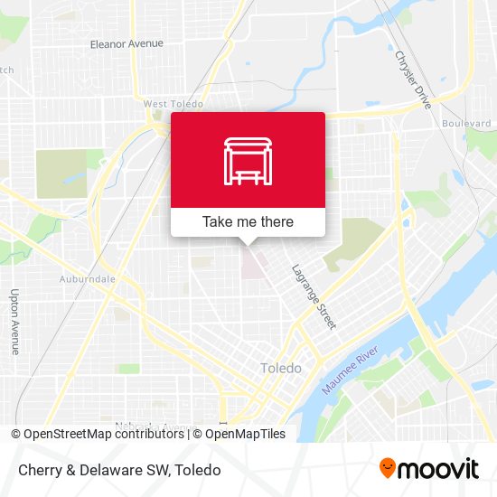 Mapa de Cherry & Delaware SW