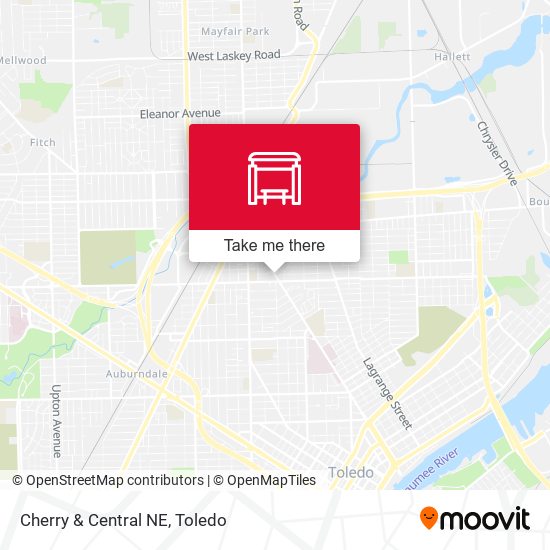 Mapa de Cherry & Central NE