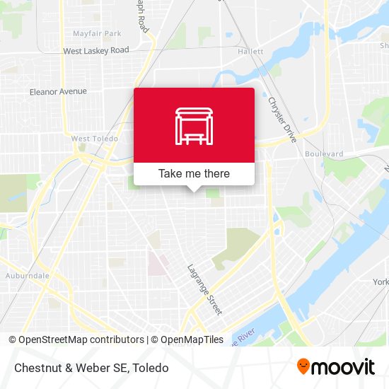 Mapa de Chestnut & Weber SE