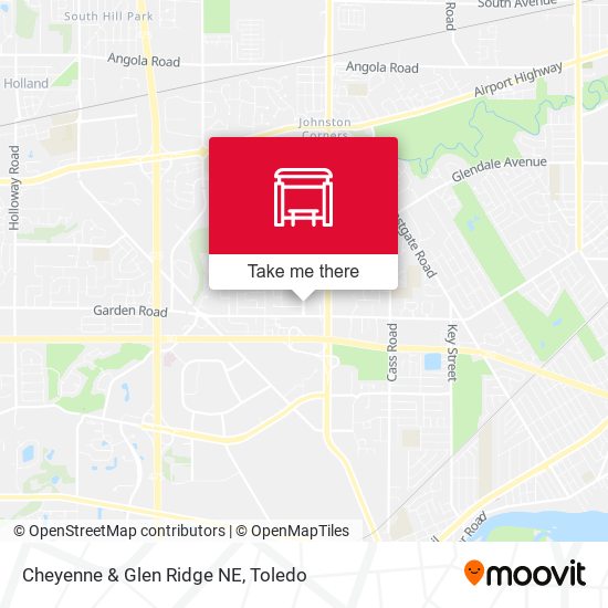 Mapa de Cheyenne & Glen Ridge NE