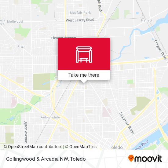 Mapa de Collingwood & Arcadia NW