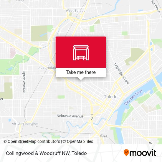 Mapa de Collingwood & Woodruff NW