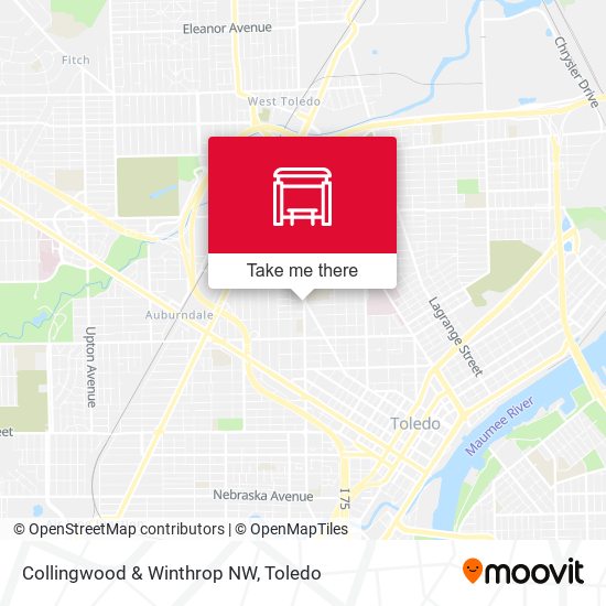 Mapa de Collingwood & Winthrop NW