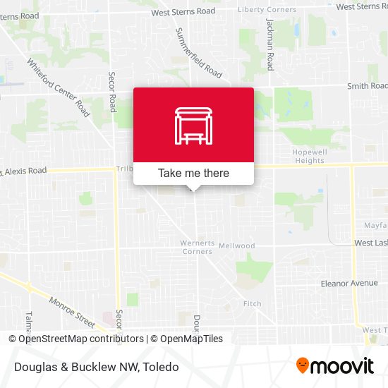 Douglas & Bucklew NW map