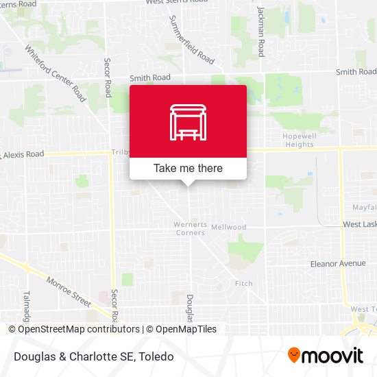 Mapa de Douglas & Charlotte SE