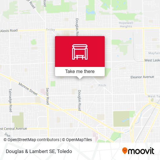 Mapa de Douglas & Lambert SE