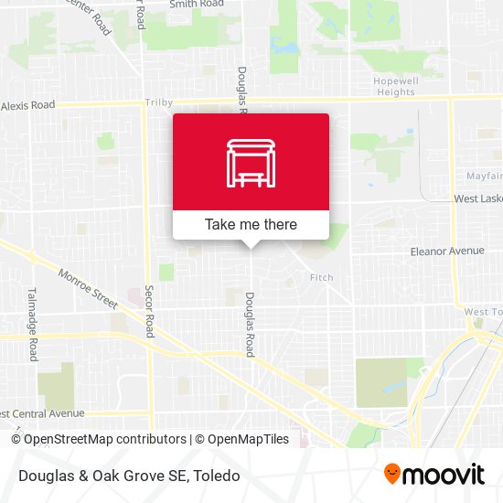 Mapa de Douglas & Oak Grove SE