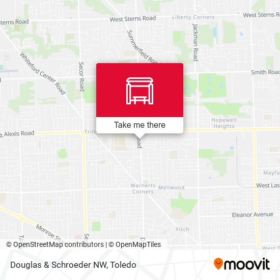 Douglas & Schroeder NW map