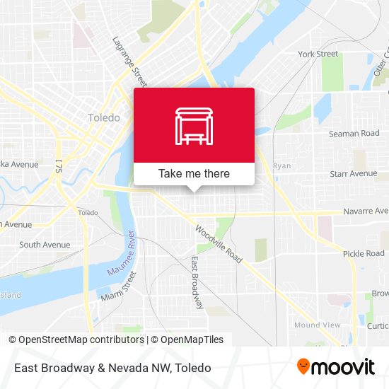 Mapa de East Broadway & Nevada NW