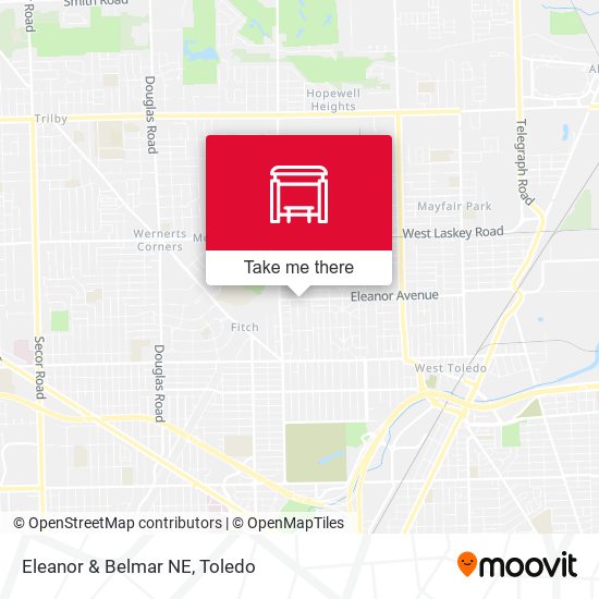 Mapa de Eleanor & Belmar NE