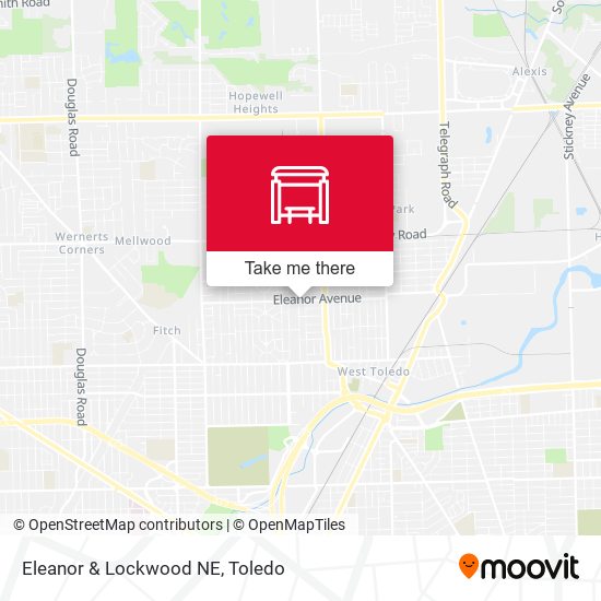 Mapa de Eleanor & Lockwood NE