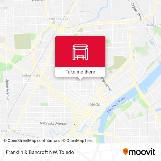 Franklin & Bancroft NW map
