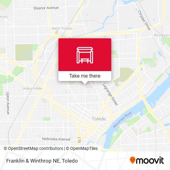Mapa de Franklin & Winthrop NE