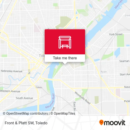 Front & Platt SW map