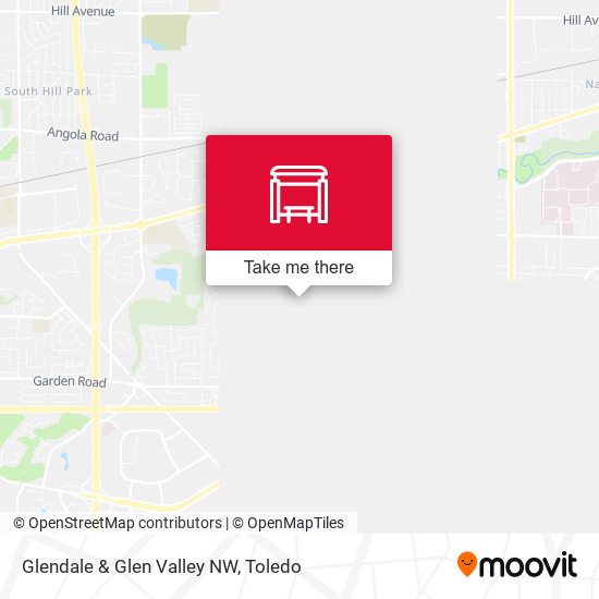 Glendale & Glen Valley NW map