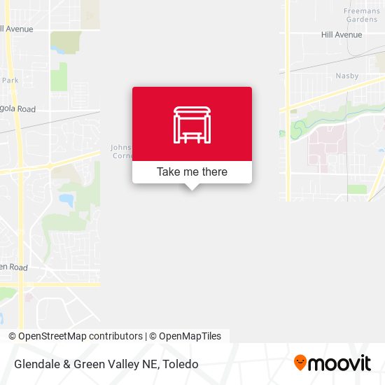 Mapa de Glendale & Green Valley NE