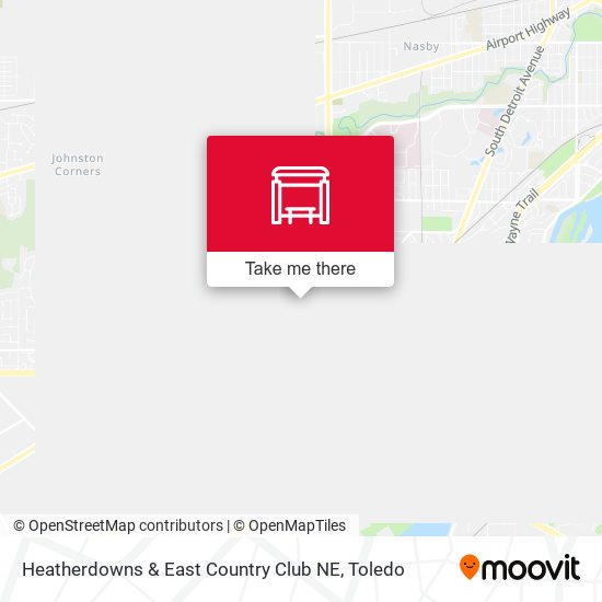 Mapa de Heatherdowns & East Country Club NE