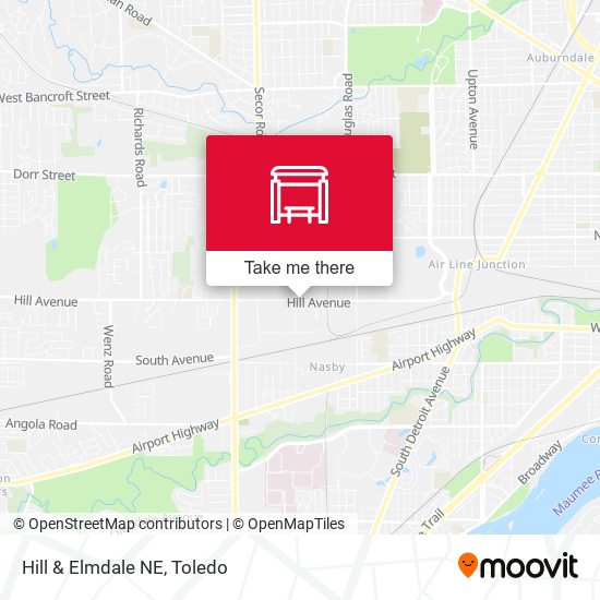 Hill & Elmdale NE map